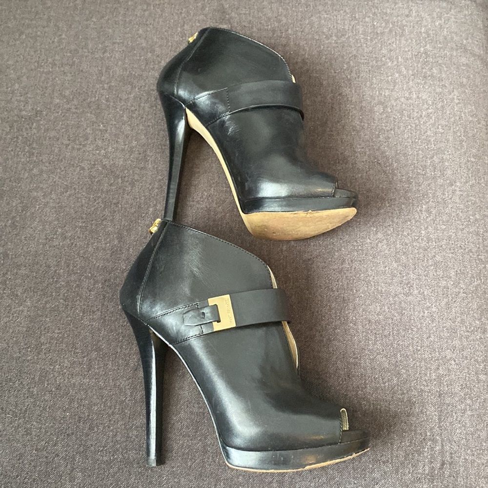 MICHAEL MICHAEL KORS Giuliano peep toe booties - Picture 5 of 8
